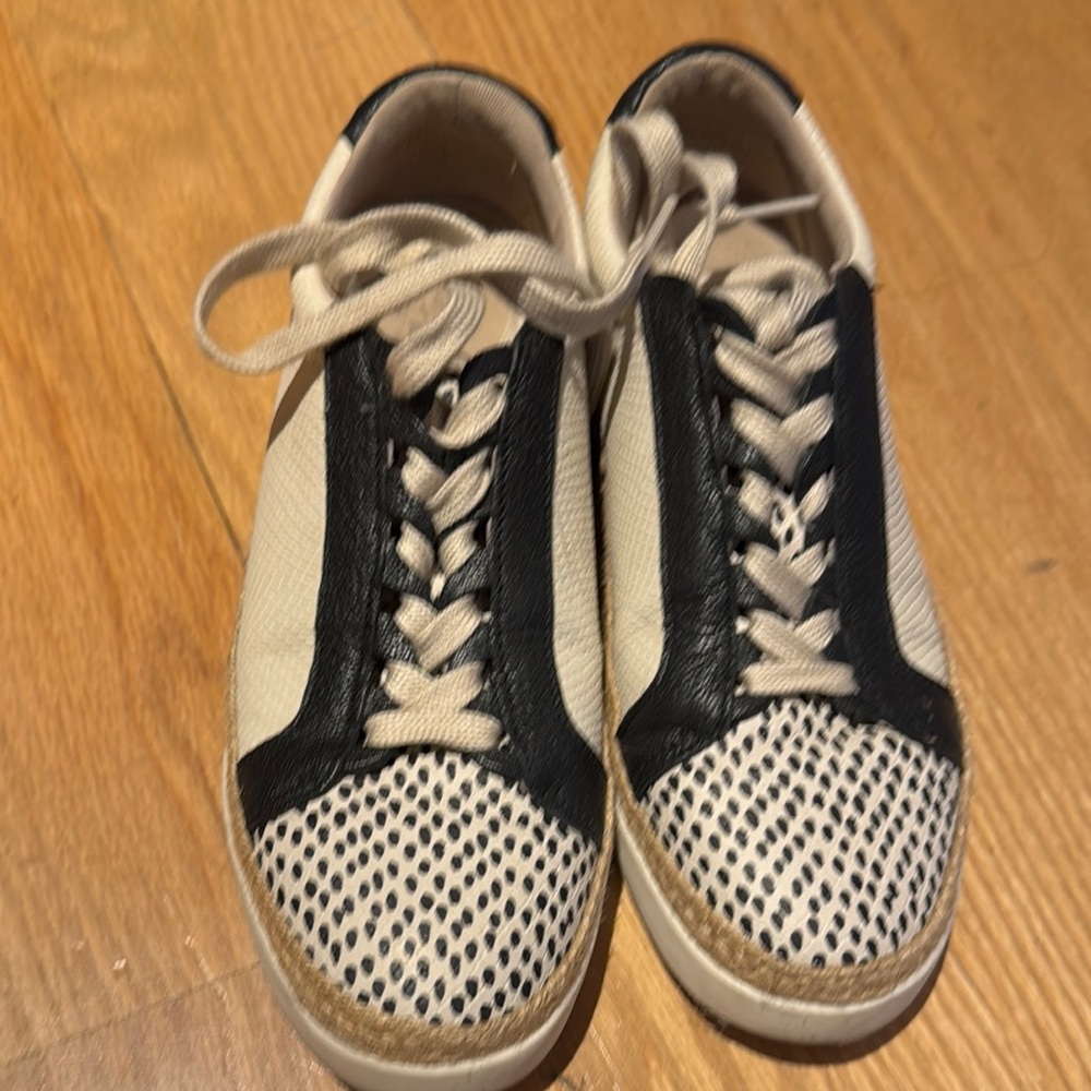 Black and White Sneakers